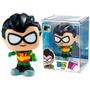 Imagem de Boneco Robin Jovens Titãs Vinil Fandom Box Colecionável 12cm - Lider Brinquedos