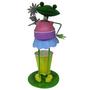 Imagem de Boneco Sapo com Balde de Flor Para Enfeite e Decoraçao de Jardim (BON-P-5)