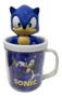 Imagem de Boneco Sonic Azul Clássico Figure + Caneca Personalizada