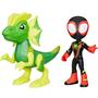 Imagem de Boneco Spidey Miles Morales e Electrosaurus Marvel Spidey And His Amazing Friends Hasbro