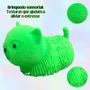 Imagem de Boneco Squish Anti Stress Gato Brinquedo De Apertar Com Luz Led