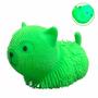 Imagem de Boneco Squish Anti Stress Gato Brinquedo De Apertar Com Luz Led