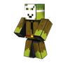 Imagem de Boneco Stick Turma do Problems-Peq- 25cm-Minecraft Algazarra