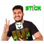 Imagem de Boneco Stick Turma Problems -Grande 35cm-Minecraft-Algazarra