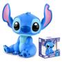 Imagem de Boneco Stitch Amor de Filhote Brinquedo Fofinho Cor Azul