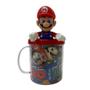 Imagem de Boneco Super Mario Bros Com Caneca Personalizada