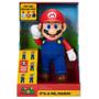 Imagem de Boneco Super Mario Com Sons E Falas Brinquedo Articulado Grande 31cm- Candide