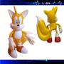 Imagem de Boneco Tails 23Cm Amarelo Personagem Jogo Videogame