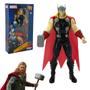 Imagem de Boneco Thor Ragnarok Brinquedo Articulável Vingadores Marvel