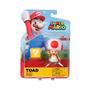 Imagem de Boneco Toad de 8cm com Bloco "" - Super Mario