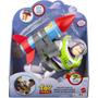 Imagem de Boneco Toy Story Buzz Lightyear Foguete Resgate Som - Mattel