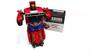 Imagem de Boneco Transformers Articulado Carro Robô Brinquedo 2 Em 1 Warrior Cor: Vermelho