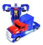 Imagem de Boneco Transformers Optimus Prime Caminhão A Pilha Bateria