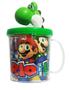 Imagem de Boneco Yoshi do Super Mario Bros mais Caneca Personalizada