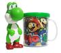 Imagem de Boneco Yoshi Do Super Mario Bros Mais Caneca Personalizada