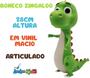 Imagem de Boneco Zigaloo LooLoo Kids Youtube Dinossauro Em Vinil 28Cm - Baby Brink