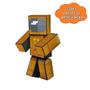 Imagem de Boneco Zoom 25cm Turma do Problems Minecraft Skin Articulado