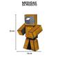 Imagem de Boneco Zoom 25Cm Turma Do Problems Minecraft Skin Articulado