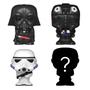 Imagem de Bonecos Bitty POP Funko Star Wars Darth Vader - Pacote com 4