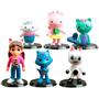 Imagem de Bonecos Casa Magica da Gabby Kit 6 Conjunto Action Figure