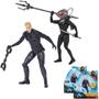 Imagem de Bonecos com Acessórios Orm e Black Manta Sunny Brinquedos