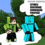 Imagem de Bonecos do jogo Minecraft Problems e Cadres 25 cm kit com 2