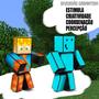 Imagem de Bonecos do jogo Minecraft Problems e Lopers 25 cm kit com 2