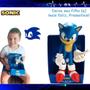 Imagem de Bonecos Grandes Sonic 28cm Personagem Jogo Videogame  Azul