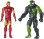 Imagem de Bonecos Marvel Titan Hero 12 Polegadas - Homem-Aranha, Venom, Homem de Ferro e Hulk Venomizado (2-Pack)