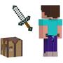 Imagem de Bonecos Minecraft Com Acessórios GTP08 7/11 CM Mattel