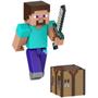 Imagem de Bonecos Minecraft Com Acessórios GTP08 7/11 CM Mattel