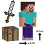 Imagem de Bonecos Minecraft Com Acessórios GTP08 7/11 CM Mattel