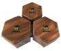 Imagem de Bongô Cajon Triplo Jhamma Percussões Rustic
