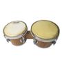 Imagem de Bongo De Madeira 7x8 Com Pele Animal Torelli Tb011