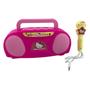 Imagem de Boom Box Karaokê com Microfone Hello Kitty Candide 