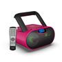 Imagem de Boombox Portátil Riptunes CDB237 com Bluetooth e Leitor de CD - Rosa