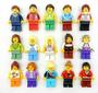 Imagem de Booster Bricks 5 Novas Minifiguras Femininas Aleatórias de Lego - Mulheres, Meninas Minifigs