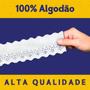 Bordado Ingles Tecido Lese 100% Algodão C/13,7 M Cal22 Nybc Imagem de Bordado Ingles Tecido Lese 100% Algodão C/13,7 M Cal22 Nybc