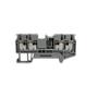 Imagem de Borne Push-In 2,5Mm 4 Vias Cinza Frontal Bp2-F4C Metaltex