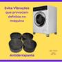 Imagem de Borracha Antiderrapante 4 Pés Para Máquina  De Lavar Fogão