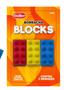 Imagem de Borracha blocks blocos lego goller  contem 3 unidades