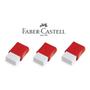 Imagem de Borracha Branca Faber-Castell com capa de proteção display com 24 unidades