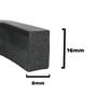 Imagem de Borracha Esponjosa Vedação Macia Resistente 16X8Mm - 5M