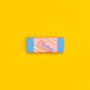 Imagem de Borracha Good Vibes Azul e Rosa - Leo&Leo