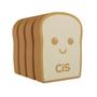 Imagem de Borracha Infantil Toast C/4 - Cis