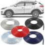 Imagem de Borracha Protetor de Borda Hyundai Tucson 2004 05 06 07 08 09 10 11 12 13 14 15 16 17 18 19 - 10 Metros Fabricado em PVC Encaixe Autoadesivo