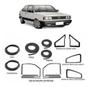 Imagem de Borrachas Friso 10 Itens Volkswagen Gol 1987 A 1994 Kit Sem - Itens-gol