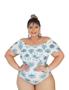 Imagem de Bory Biquíni Maiô Plus Size Feminino Estampado Roupas Moda Praia