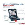 Imagem de Bosch Kit De Pontas E Brocas X-Line 33 Pcs