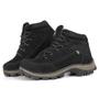 Imagem de Bota Adventure Casual Couro Nobuck Hiking Extreme Preto 900